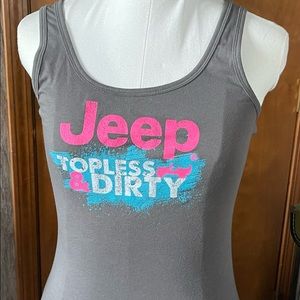 Jeep Wrangler tank top size L NWT